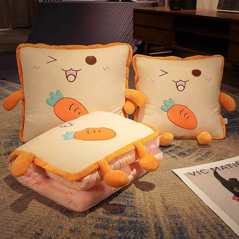 抱枕被子两用毯子二一加厚办公室折叠午睡枕头汽车靠枕车载午休,淘宝优惠券,粉丝福利购,淘宝优惠卷