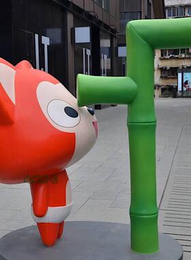 玻璃钢卡通雕塑大型雕塑园林景观摆件商场美陈摆件游乐场户外