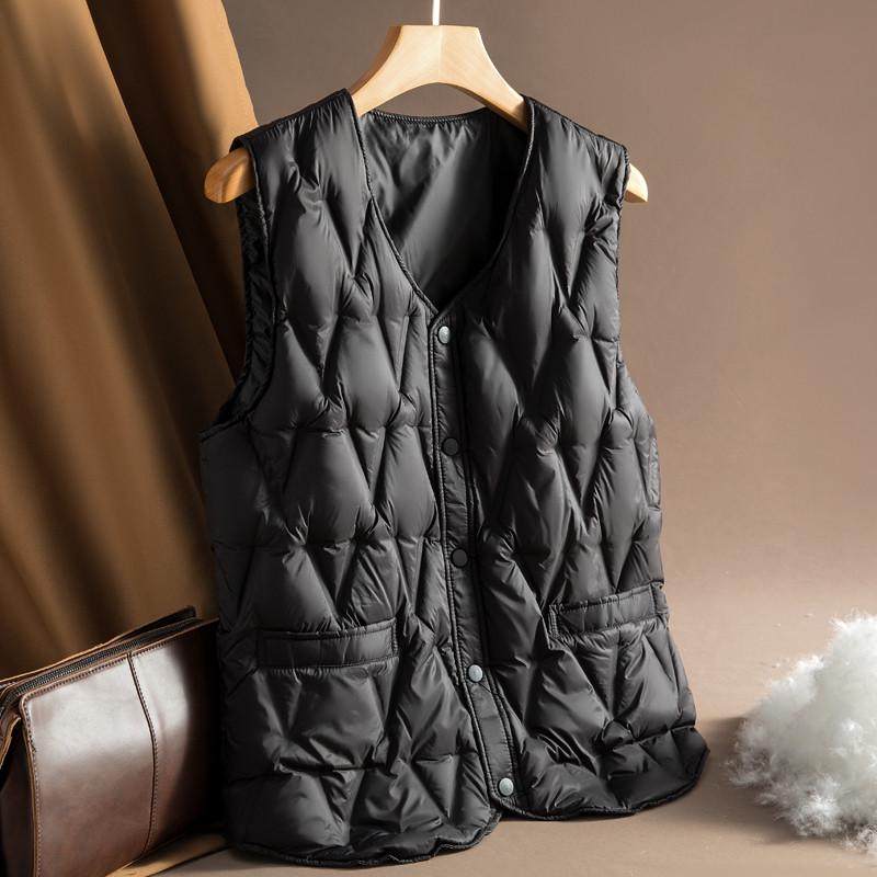 新款冬季羽绒马甲男士大码保暖中老年内穿轻薄马夹羽绒服内胆,淘宝优惠券,粉丝福利购,淘宝优惠卷