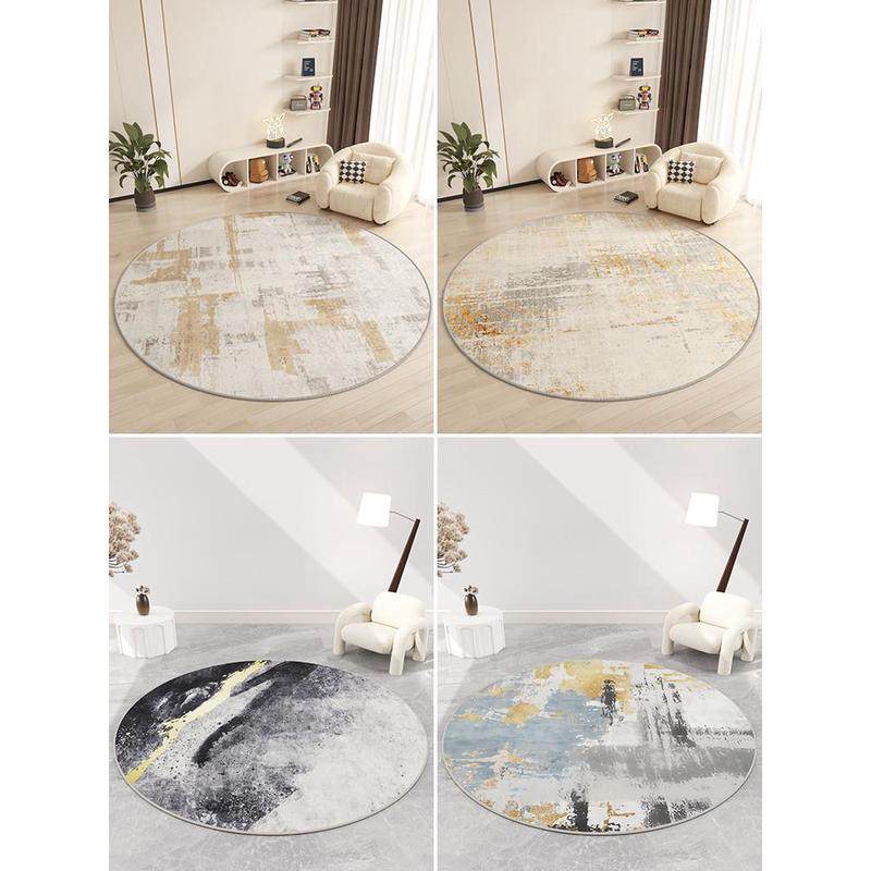 圆形地毯电脑椅地垫客厅沙发椅子垫用卧室房间电竞转椅隔音脚垫,淘宝优惠券,粉丝福利购,淘宝优惠卷