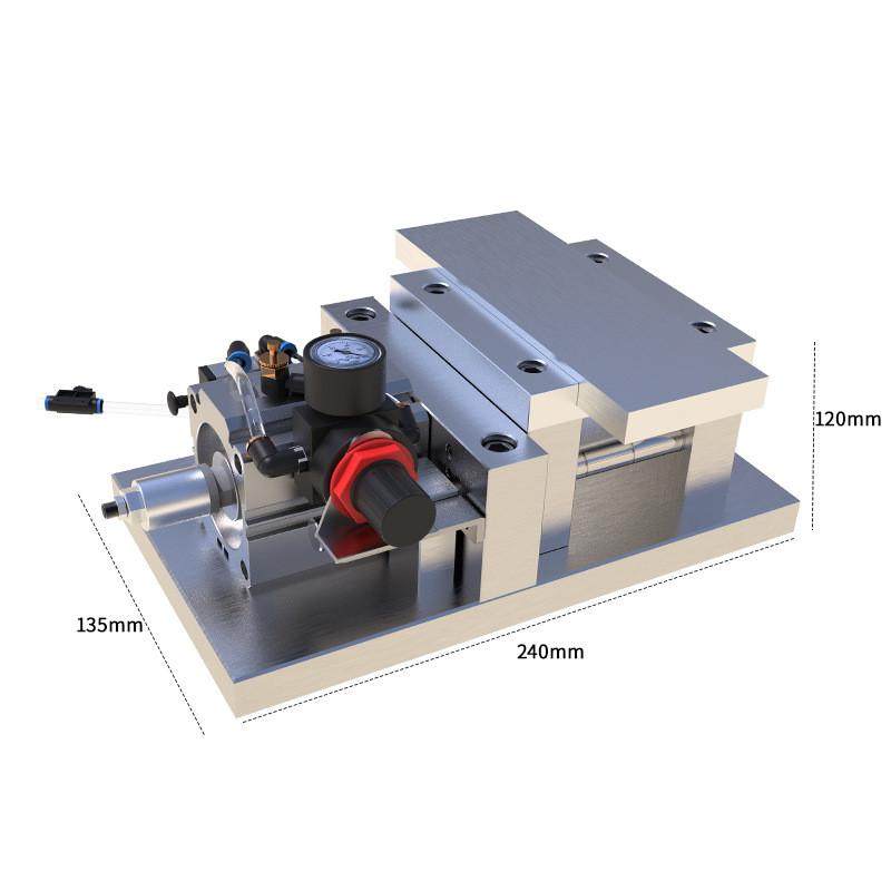 精密调节气动虎钳六寸台钳重型铝合金夹具铣磨床钻攻机快速平口钳,淘宝优惠券,粉丝福利购,淘宝优惠卷
