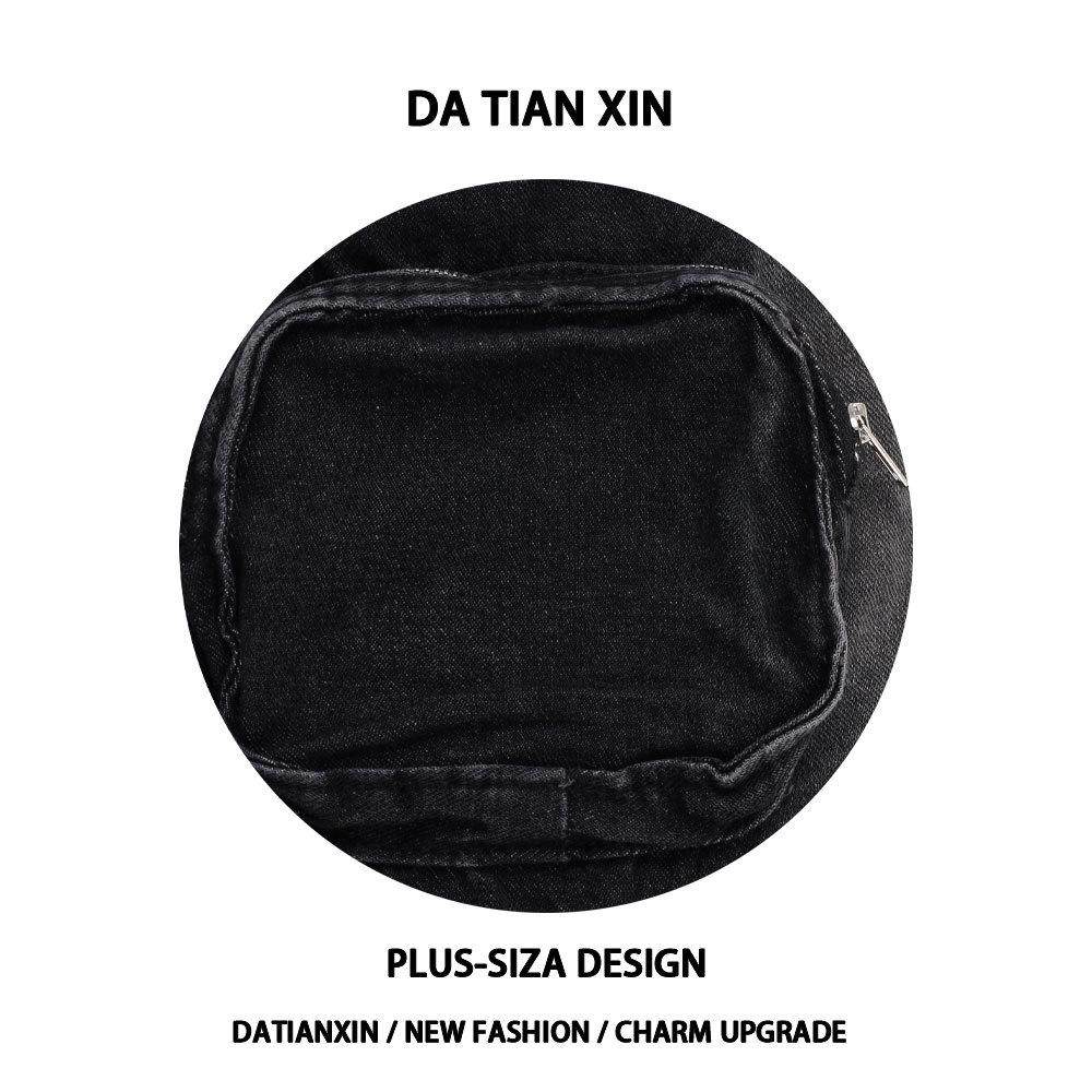 大码破洞口袋工装牛仔中女重工直筒五分阔腿裤宽松潮,淘宝优惠券,粉丝福利购,淘宝优惠卷