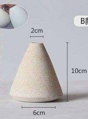 粗软装卧室饰品摆件工艺品客厅简约居家创意花器花瓶复古陶器陶罐