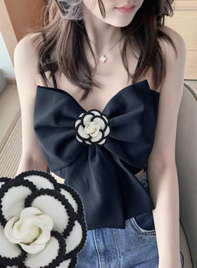 其他小香风布艺女经典胸花