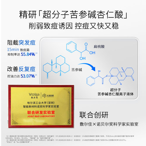 敷尔佳清痘净肤次抛精华液杏仁酸战痘棒胶原蛋白控油保湿温和面部 - 图2