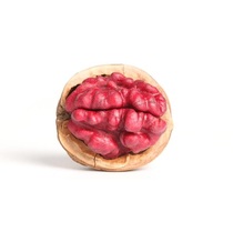 Original eco anthocyanin purple leather red leather walnut Xinjiang walnut original flavor red rinds red jersey walnut 1 catty