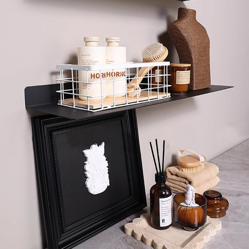 侘寂风样板间浴室柜层架装饰品摆件品卫生间香薰民宿道具组合套装 - 图0