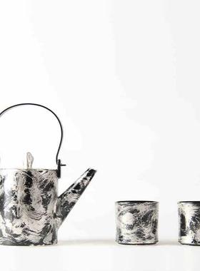 金属桌面摆件新中式客厅样板间