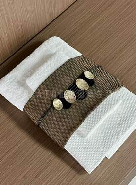 样板间卫浴毛巾组合套装