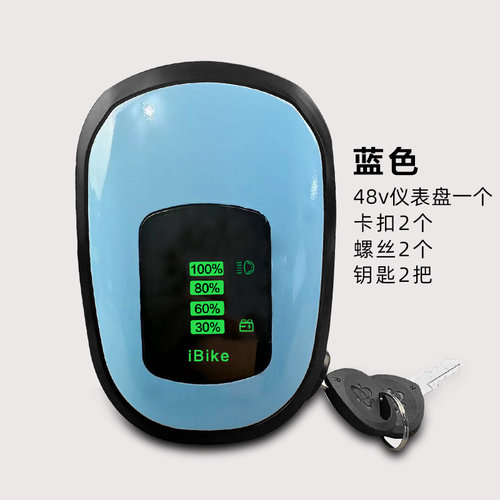 48V电动车仪表电量显示喇叭带灯头简易款电动车仪表大灯总成灯头 - 图3