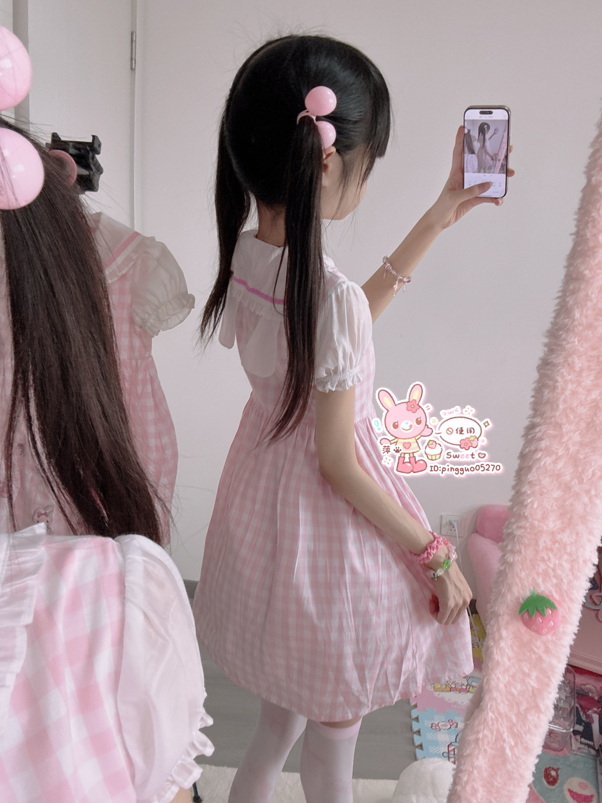 现货链接萍果酱mp美乐蒂联名复刻可爱少女日系连衣裙,淘宝优惠券,粉丝福利购,淘宝优惠卷