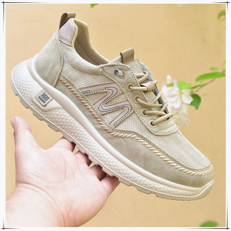 夏季新款透气网面男网鞋亚麻潮流行老北京布鞋网眼爸爸鞋男鞋厚底,淘宝优惠券,粉丝福利购,淘宝优惠卷