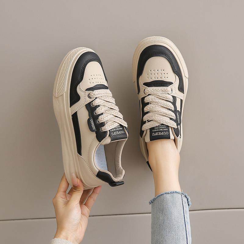 女鞋厚底配裙子运动板鞋女2025春夏新款显脚小白鞋34码软底不累脚,淘宝优惠券,粉丝福利购,淘宝优惠卷