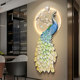 New Chinese style peacock entrance decorative painting light