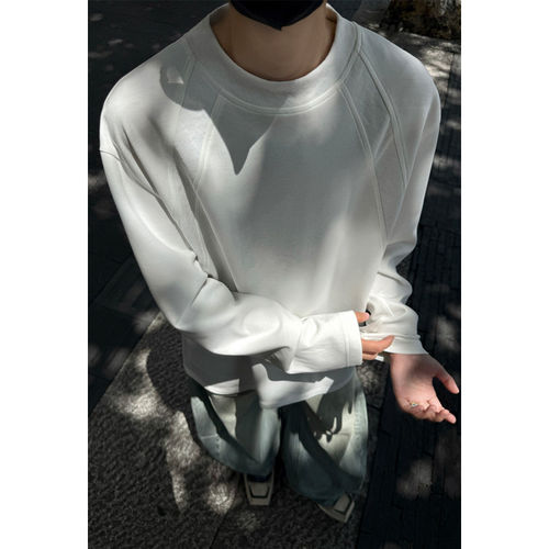 OaOO线上店铺叁佰TTBRO新品NOT UGLY潮时尚曼巴棉270G长袖T恤 - 图1