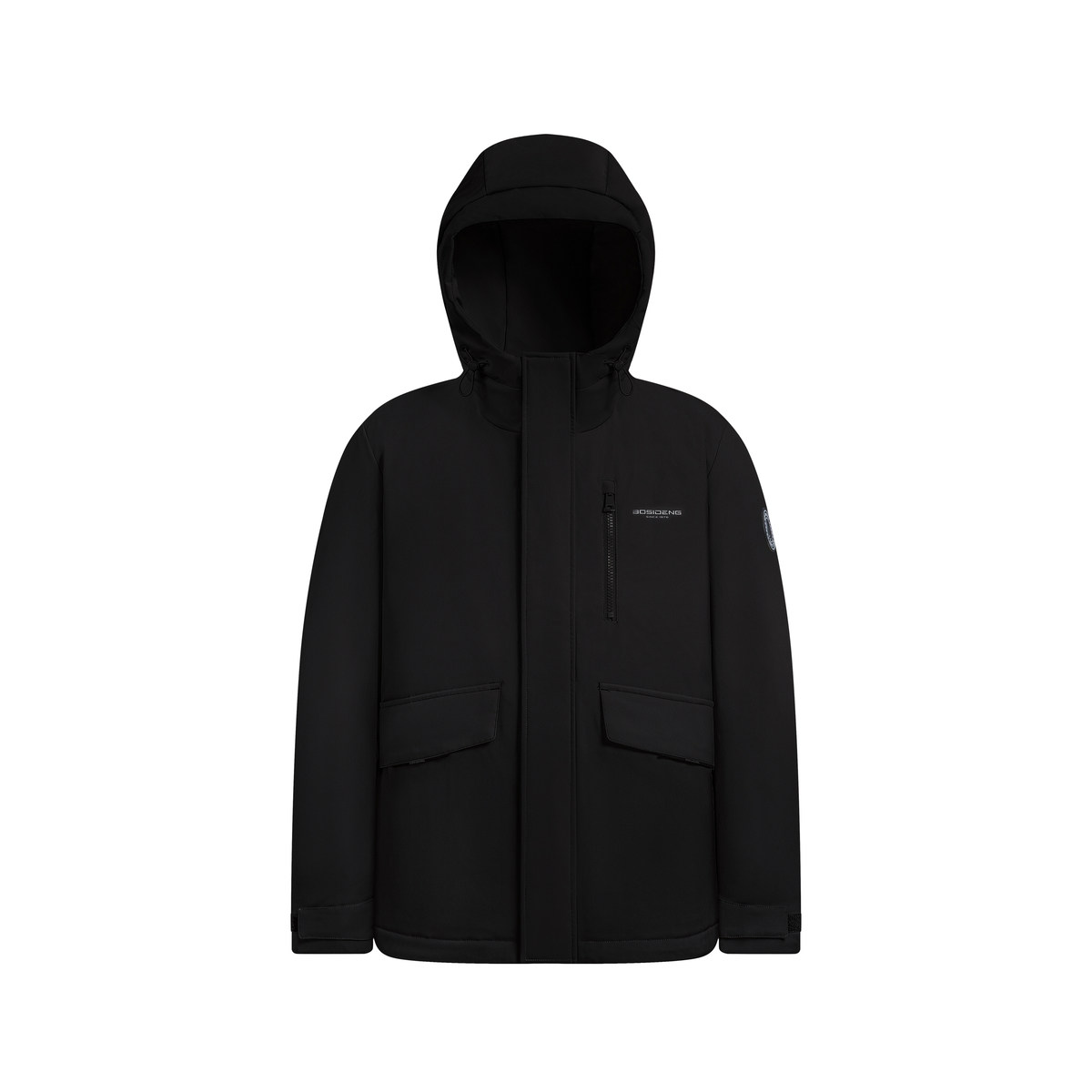 波司登爆款冬季男士羽绒服连帽外套短款渐变色休闲加厚保暖