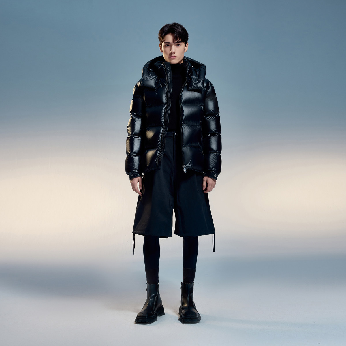 波司登羽绒服男冬季短款泡芙经典零压面包服时尚休闲保暖连帽外套