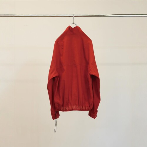 ANCELLM L/N pullover shirt 26SS 亚麻尼龙混纺套头抽绳衬衫 - 图0