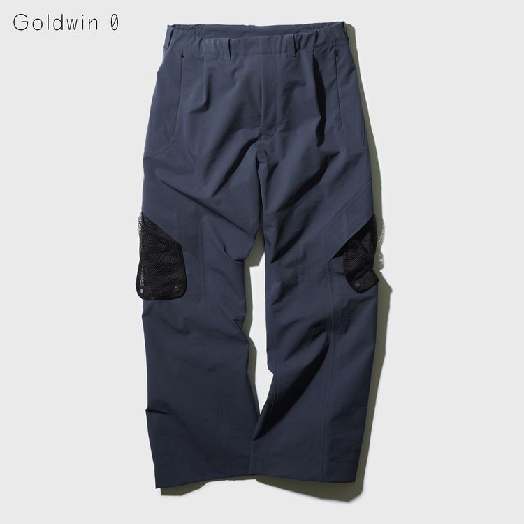 现货 GOLDWIN 0 Cloth Straight Cargo Trousers23SS户外机能长裤-图3