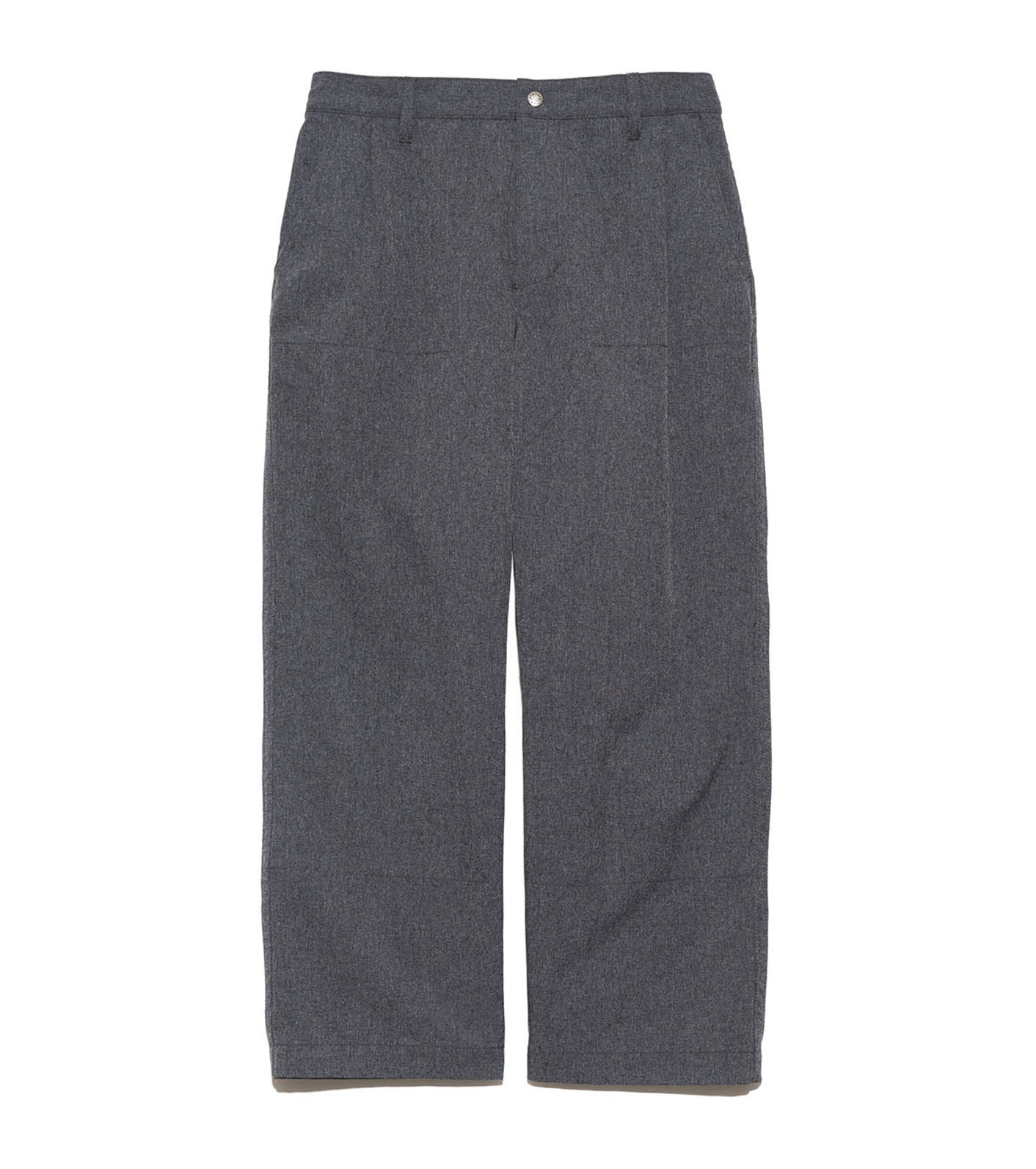 TNF Canvas Field Tuck Pants 23AW北面紫标复古混纺宽松工装长裤 - 图3