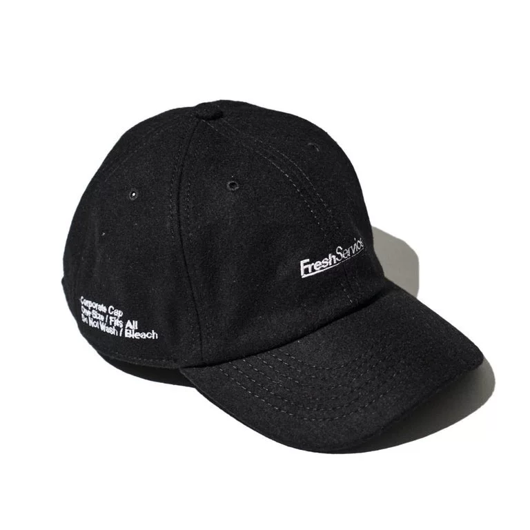 Профильная CORPORATE Wool CAP 22AW Wool Blending Вышивка Бейсболка Рожковая кепка