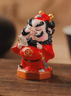 办公室职场工位钟馗摆件