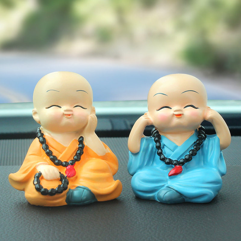 可爱四不禅意小和尚摆件家居园艺装饰品树脂工艺品创意迷你花盆,淘宝优惠券,粉丝福利购,淘宝优惠卷