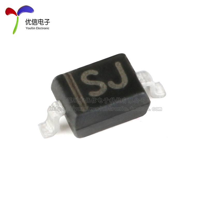 原装正品 B5817WS SJ SOD-323 20V/1A 贴片肖特基二极管 10只 - 图1
