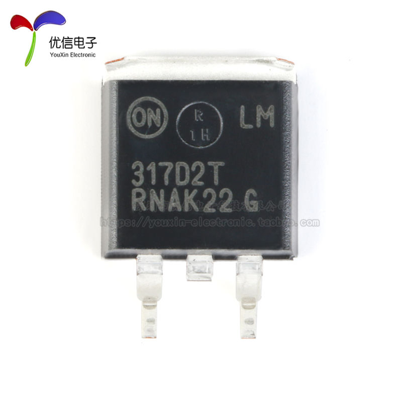 原装正品 LM317D2TR4G TO-263-2 1.5A可调正输出线性稳压器芯片 - 图0