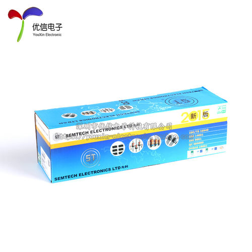 原装正品 1N4744A DO-41 15V/1W 直插稳压二极管（10只） - 图3