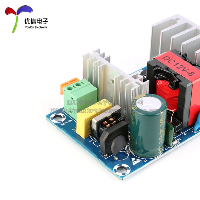 【优信电子】12V100W AC-DC开关电源模块 12V8A功率开关电源 - 图3