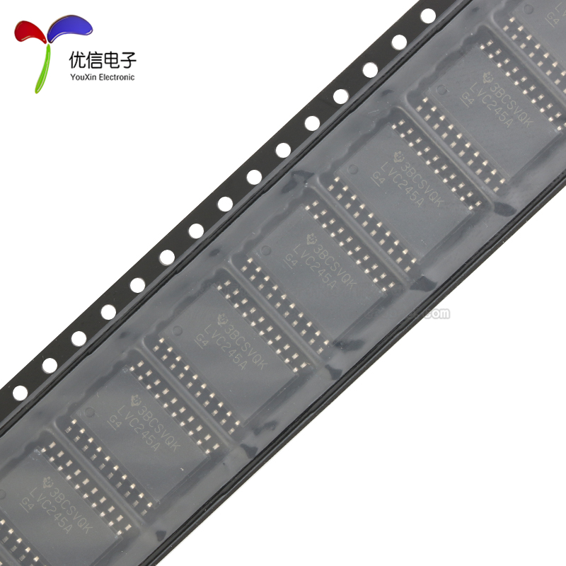 原装正品 SN74LVC245ADWR SOIC-20 三态输出八路总线收发器芯片 - 图2