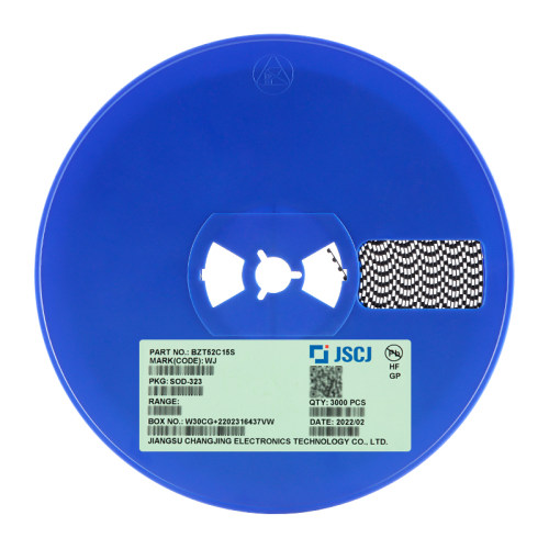 原装正品 BZT52C15S WJ SOD-323 15V 200mW稳压二极管（20只） - 图0