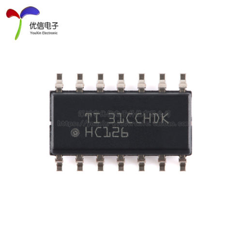 原装正品 SN74HC126DR SOIC-14三态输出四路总线缓冲器闸逻辑芯片 - 图1