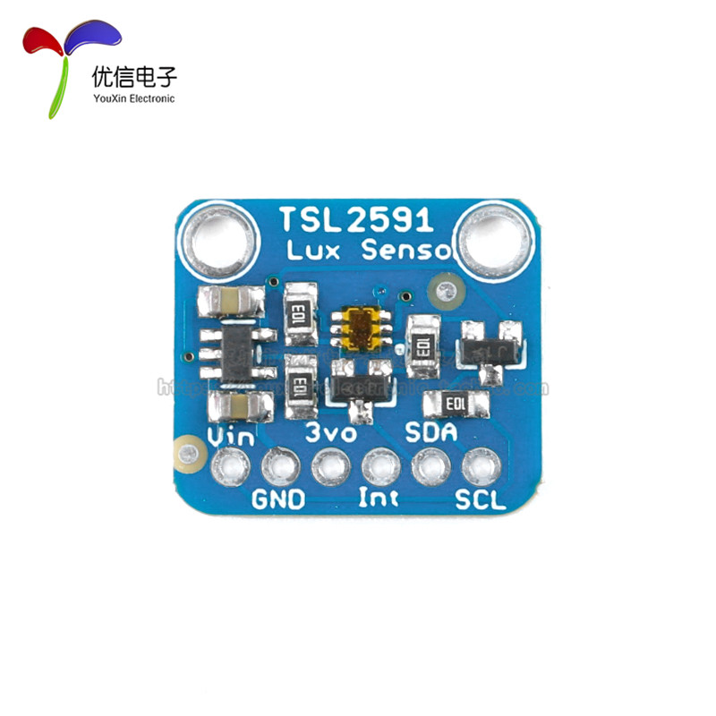 TSL2591高动态数字1980光传感器模块I2C高范围光学传感器开发工具 - 图1