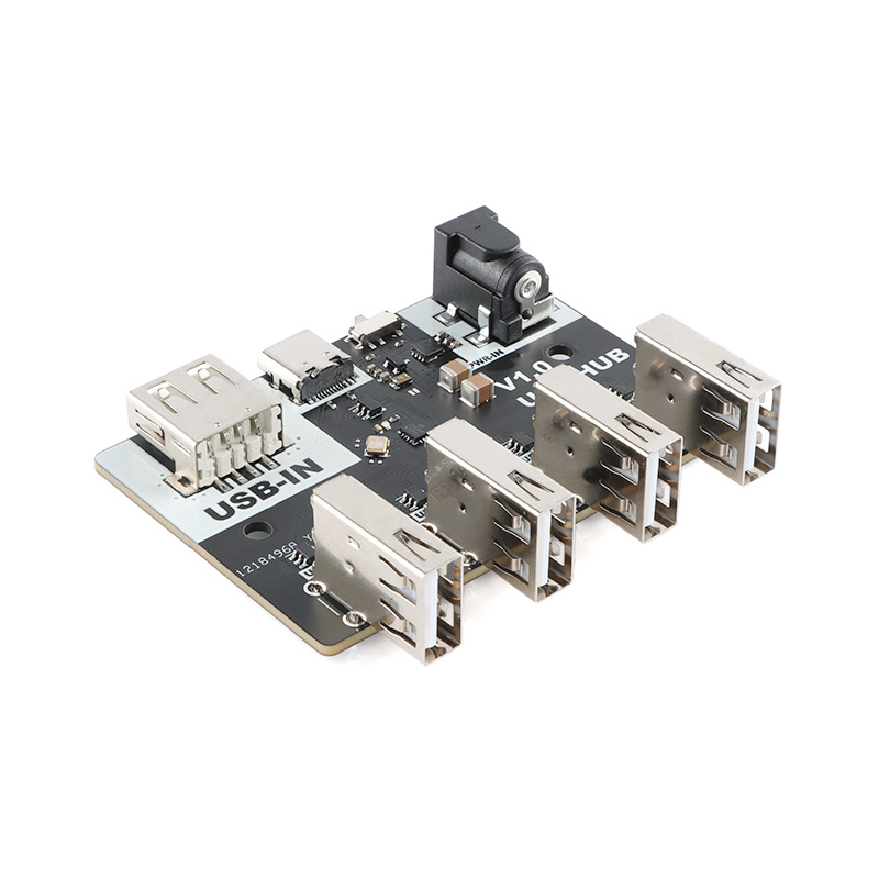 XL-USBHUB集线器模块 CH334 4接口USB2.0拓展坞 40MB/S - 图0