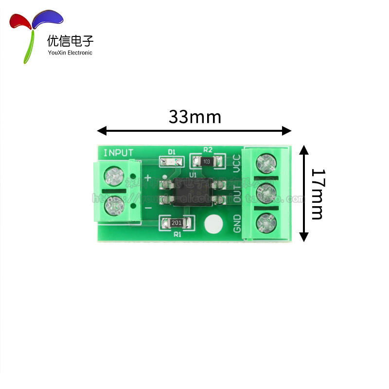 原装正品1路光耦隔离模块光电隔离器信号隔离防干扰 3-5/12/24V-图3