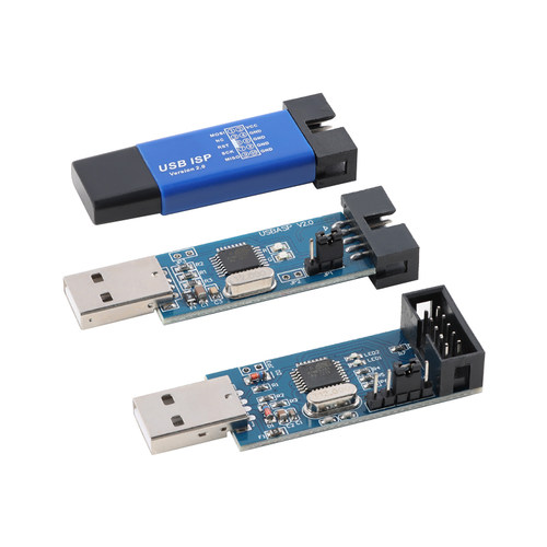 USBASP下载器单片机51/52 AVR下载线编程器USB ISP编程烧录器模块 - 图0