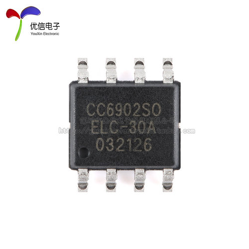 原装CC6902SO-30A SOP-8 单芯片霍尔效应电流传感器 隔离电压2kV - 图1