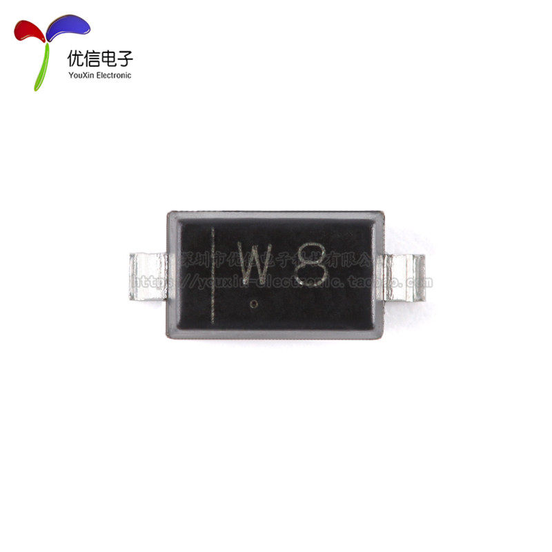 原装正品 BZT52C5V1 SOD-123 5.1V 350mW稳压二极管（20只） - 图2