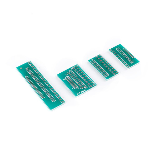 单排针PCB转接板 1.27mm/2.0mm/2.54mm间距互转1*10/20P 2*10/20P - 图0