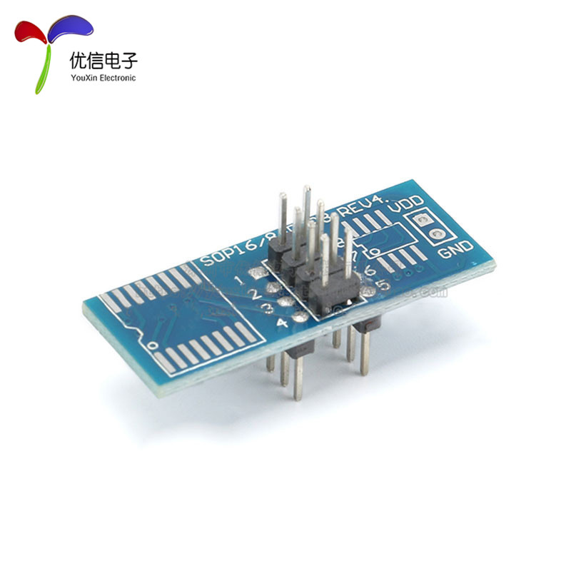 【优信电子】SOIC8/SOP8通用测试夹免拆芯片测试烧录座夹/转接板-图2