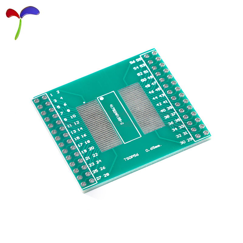 TSOP56/TSOP48转接板贴片转直插DIP 0.5/0.65mm间距IC测试板 - 图0