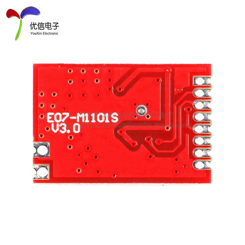 CC1101无线模块433MHz数传收发工业级射频通讯E07-M1101S/433M20S - 图2