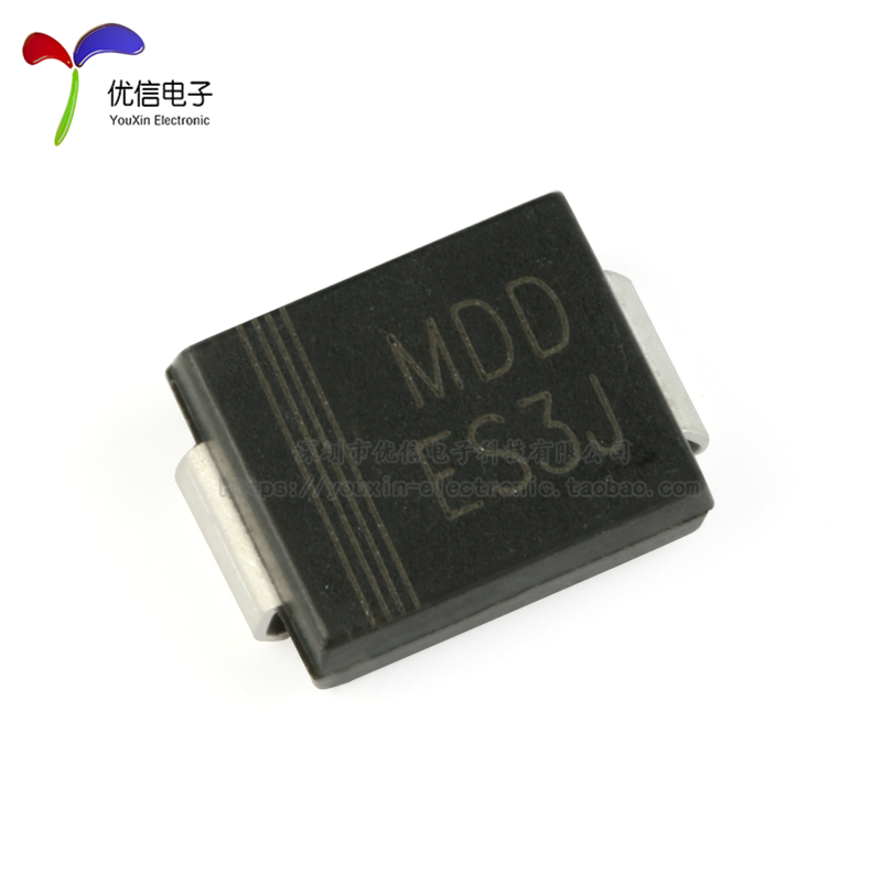 原装正品 ES3J SMC(DO-214AB) 600V3A贴片快恢复二极管整流器 5只 - 图0