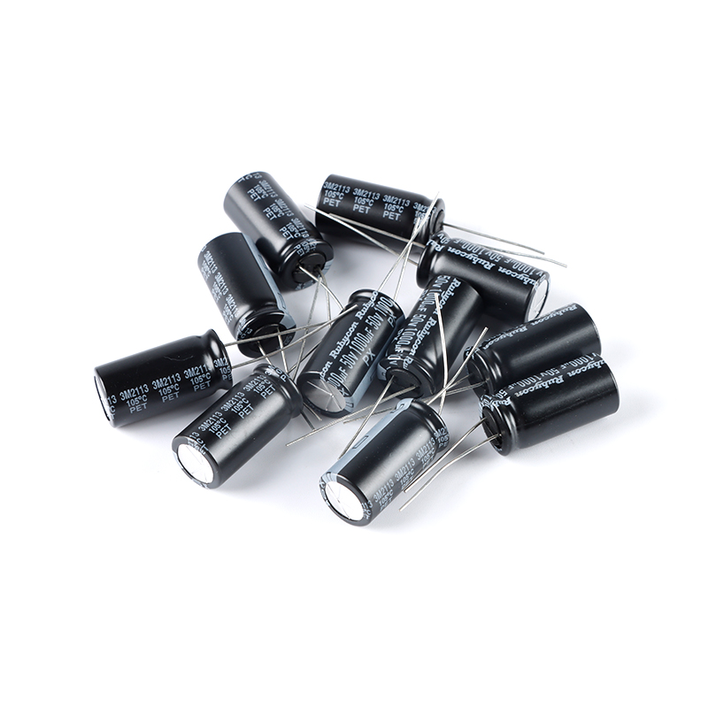 原装正品50V 1000uF ±20%引线型铝电解电容 50PX1000MEFC12.5X25 - 图0