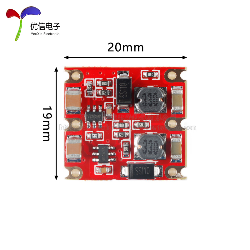 双路DC-DC降压电源模块正负双5/12/15V电源 输入7-50V电流300mA - 图3