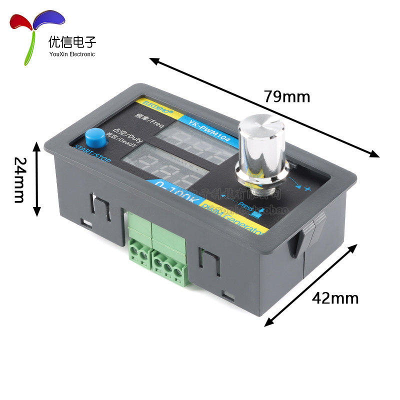 YK-PWM1041/2/3/PWM脉冲方波矩形波信号发生器互补PWM驱动频率,淘宝优惠券,粉丝福利购,淘宝优惠卷