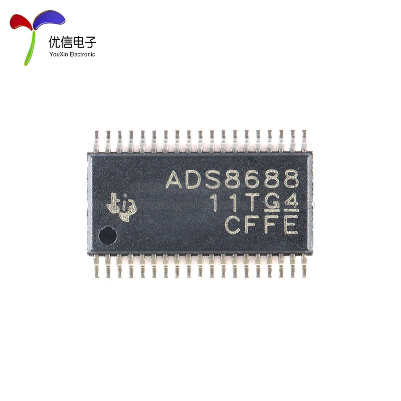 原装正品ADS8688IDBTR TSSOP-38 16位模数转换器芯片 - 图1