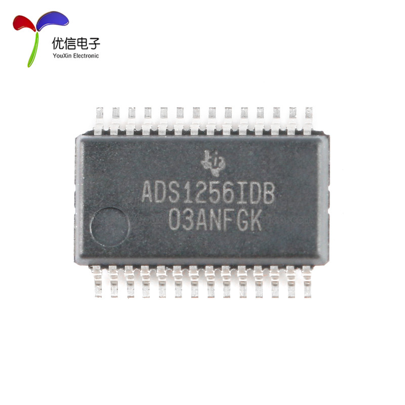 原装正品 贴片 ADS1256IDBR SSOP-28 24位模数转换器芯片 - 图1